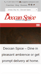 Mobile Screenshot of deccanspice.com